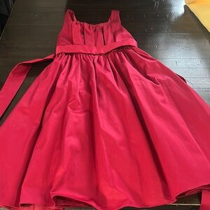 Elegant Red Kids Dress